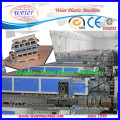 Sjsz-51/105 PVC Ceiling Panel Extrusion Line with Hot Stamping